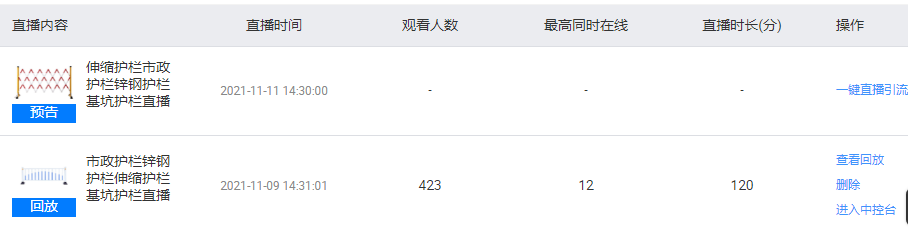 鋅鋼護(hù)欄廠(chǎng)家直播間人氣